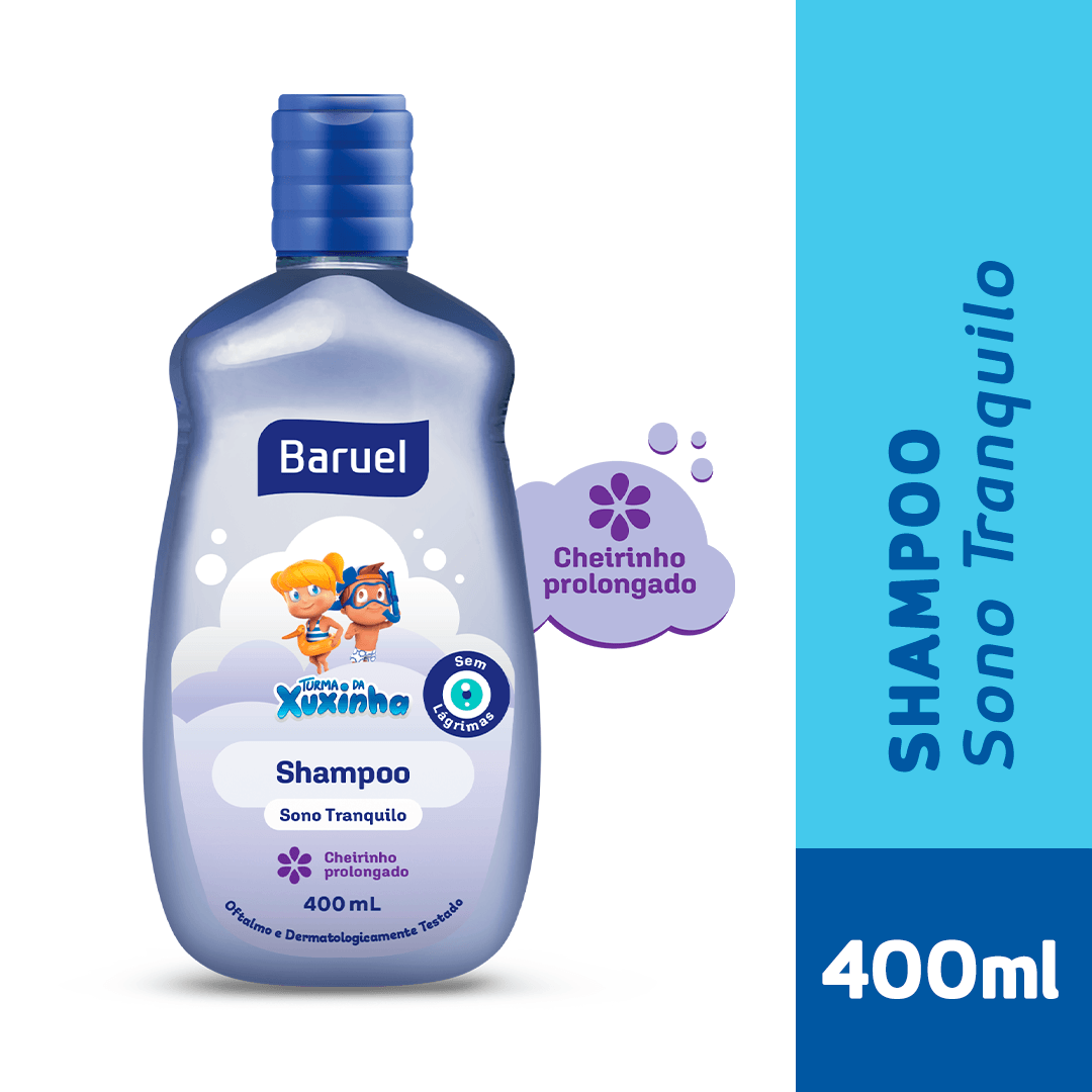 Shampoo Infantil Turma da Xuxinha Sono Tranquilo 400ml