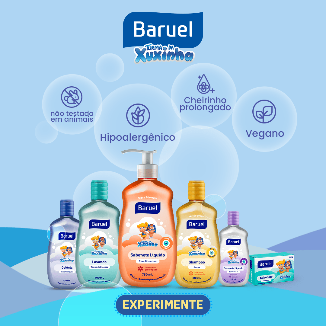 Shampoo Infantil Turma da Xuxinha Suave Sem Lágrimas 400ml — foto 3