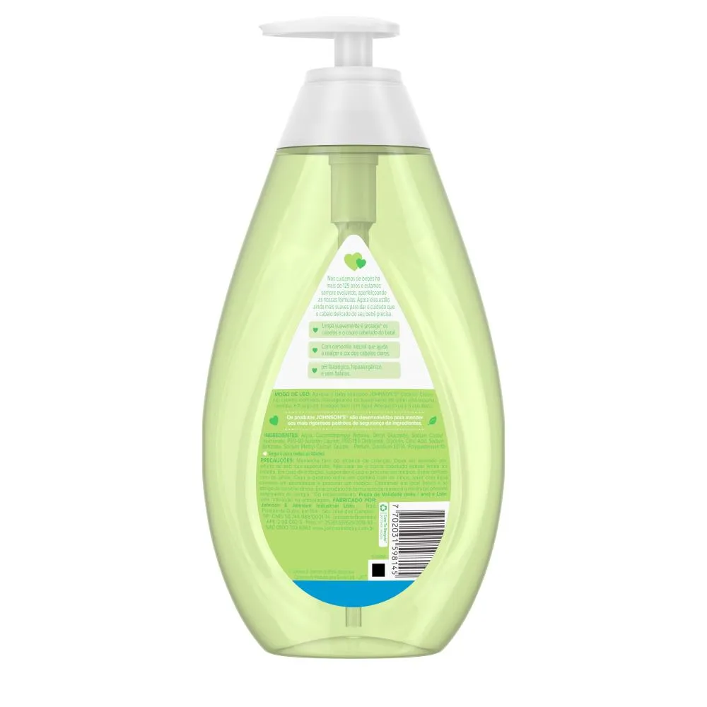 Shampoo Johnson's Baby Cabelos Claros 750ml — foto 3