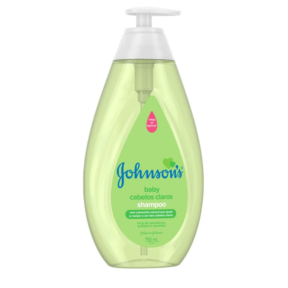 Shampoo Johnson's Baby Cabelos Claros 750ml — foto 2