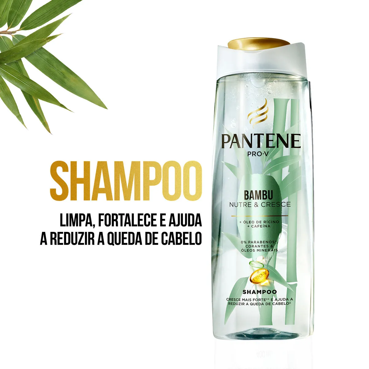 Shampoo Pantene Pro-V Bambu Nutre & Cresce 400ml — foto 2