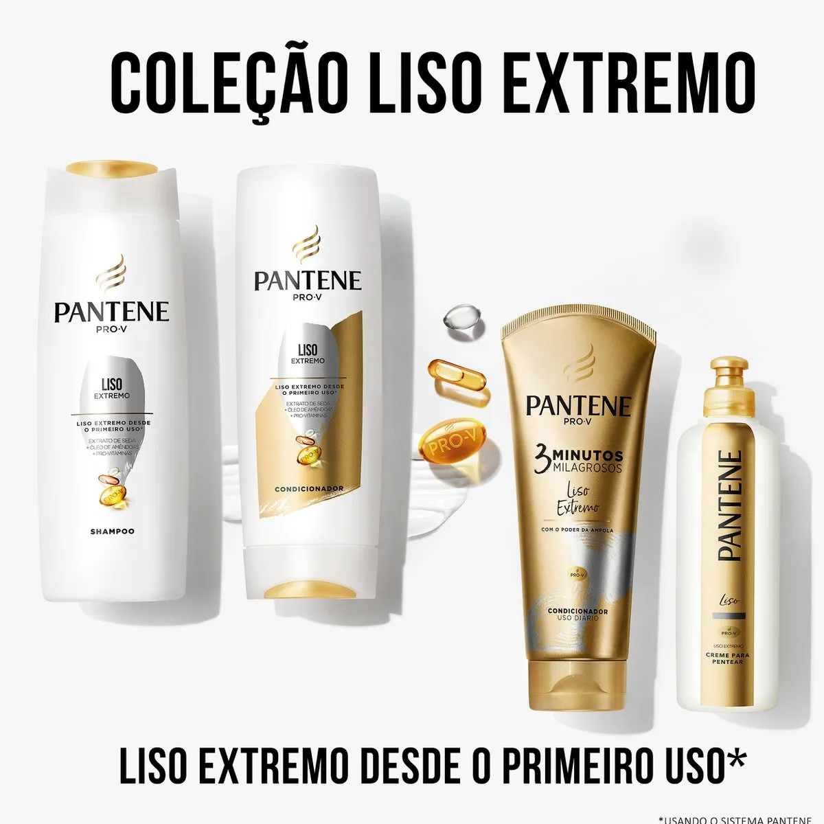 Shampoo Pantene Pro-V Liso Extremo 400ml — foto 7