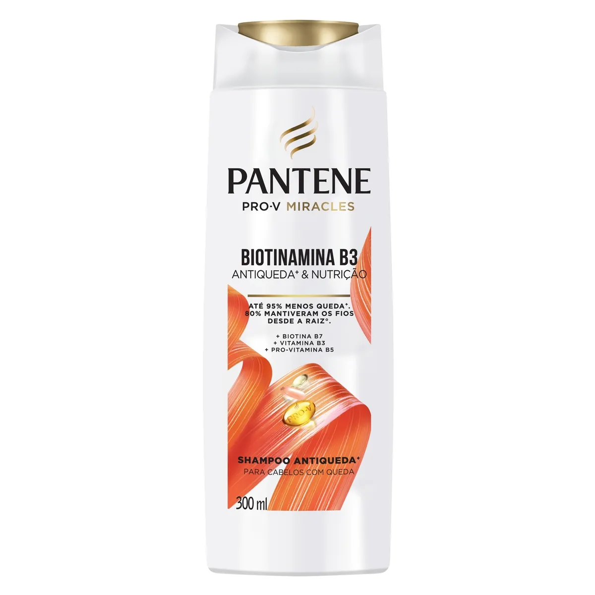 Shampoo Pantene Pro-V Miracles Biotinamina B3 Antiquebra & Nutrição 300ml — foto 2
