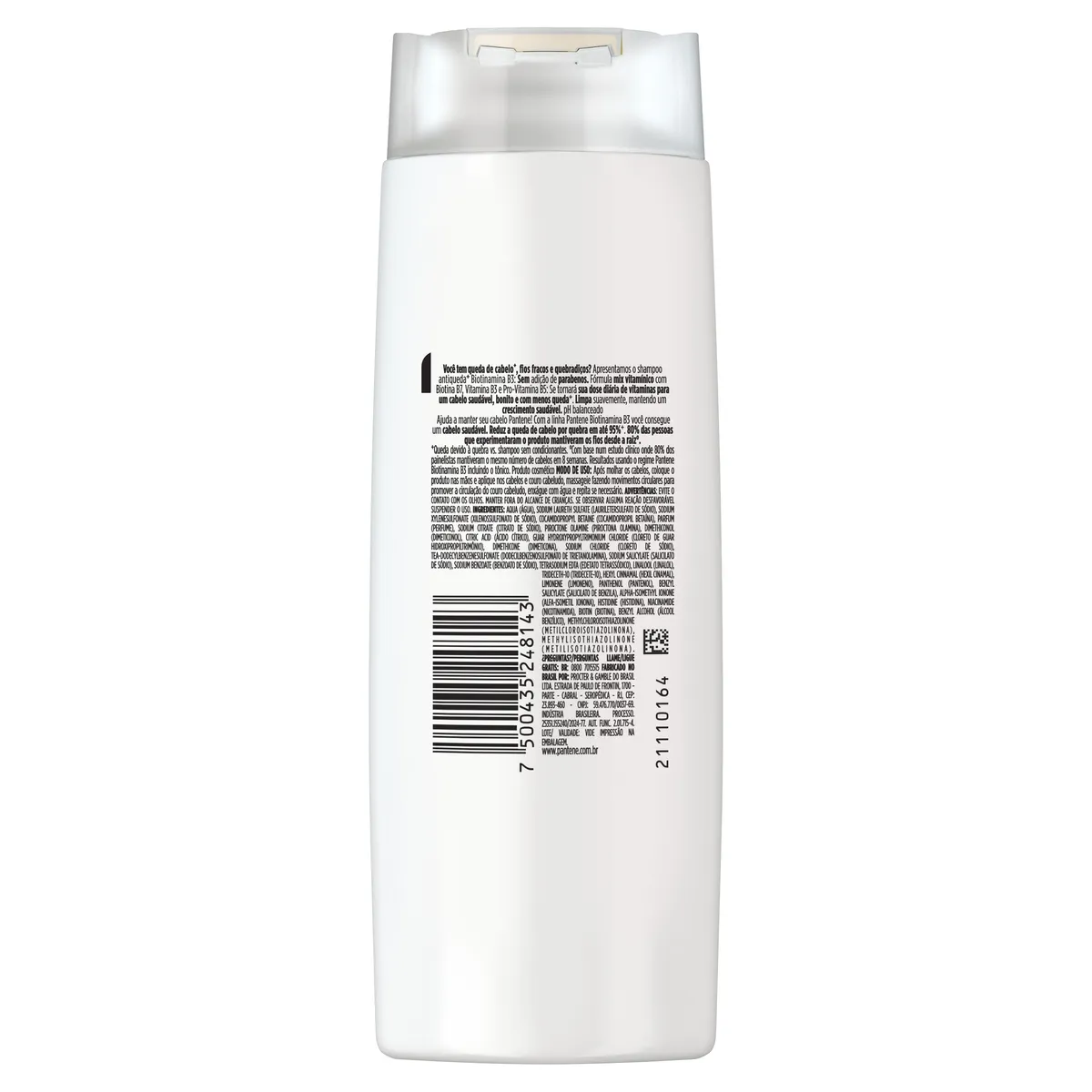 Shampoo Pantene Pro-V Miracles Biotinamina B3 Antiquebra & Nutrição 300ml — foto 3