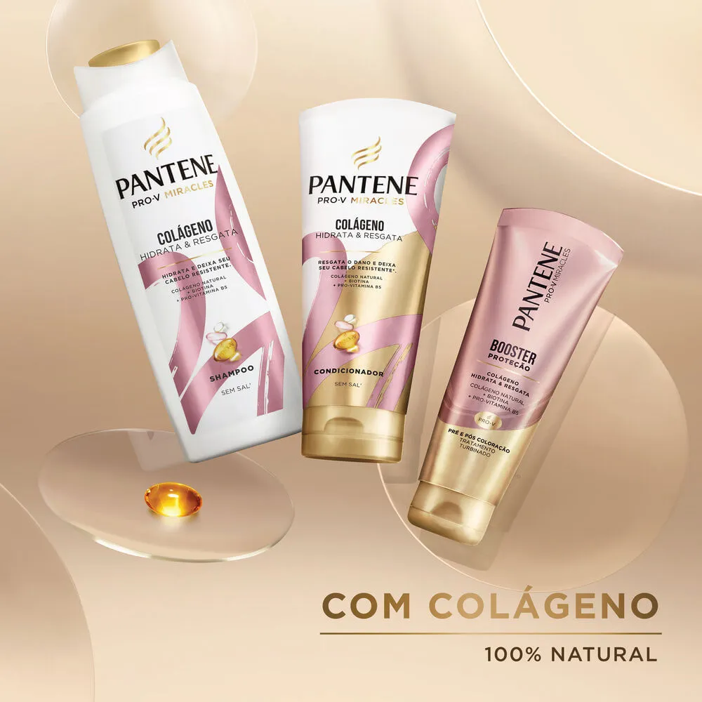 Shampoo Pantene Pro-V Miracles Colágeno Hidrata & Resgata 300ml — foto 7