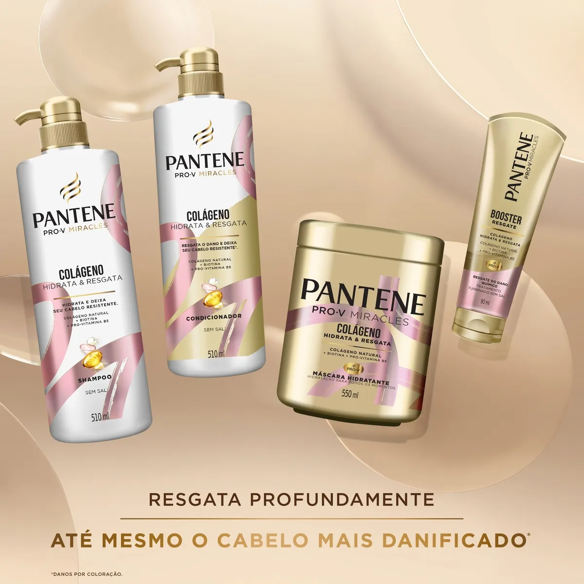 Shampoo Pantene Pro-V Miracles Colágeno Hidrata & Resgata 510ml — foto 5