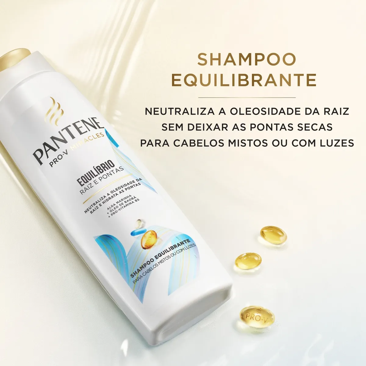Shampoo Pantene Pro-V Miracles Equilíbrio Raiz & Pontas 300ml — foto 2