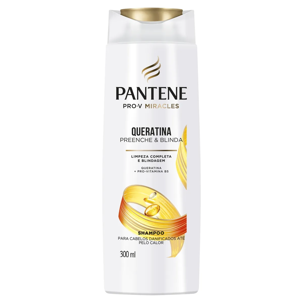 Shampoo Pantene Pro-V Miracles Queratina Preenche & Blinda 300ml — foto 8