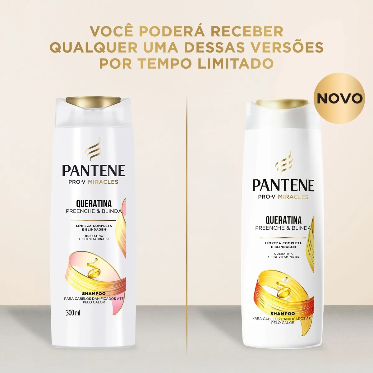 Shampoo Pantene Pro-V Miracles Queratina Preenche & Blinda 300ml — foto 4