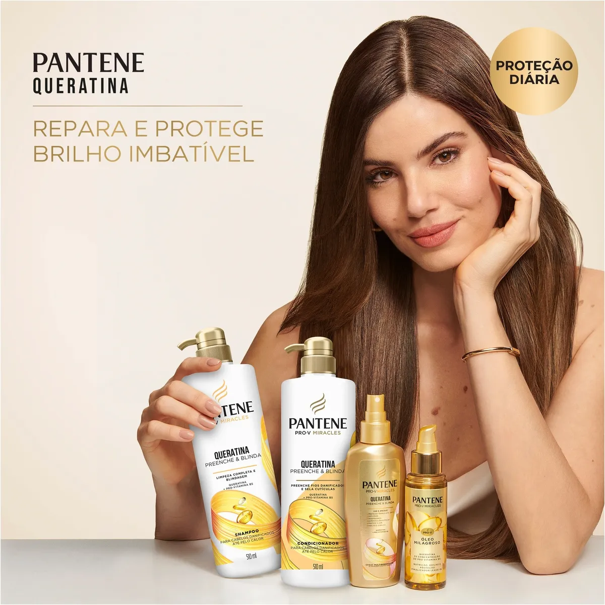 Shampoo Pantene Pro-V Miracles Queratina Preenche & Blinda 510ml — foto 7