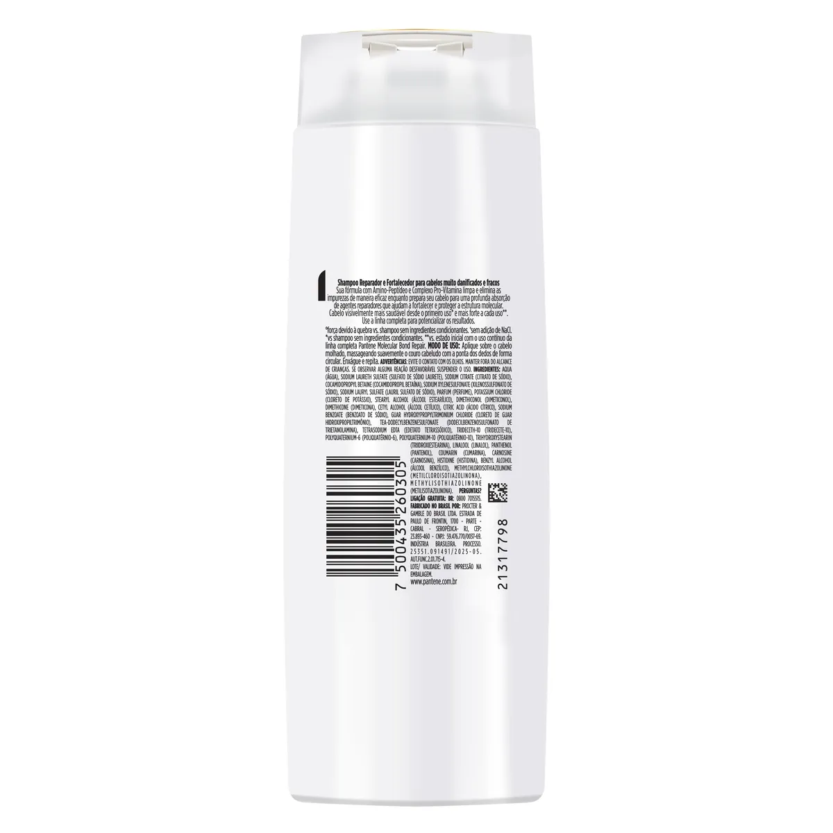 Shampoo Pantene Pro-V Science Molecular Bond Repair Shampoo 175ml — foto 12