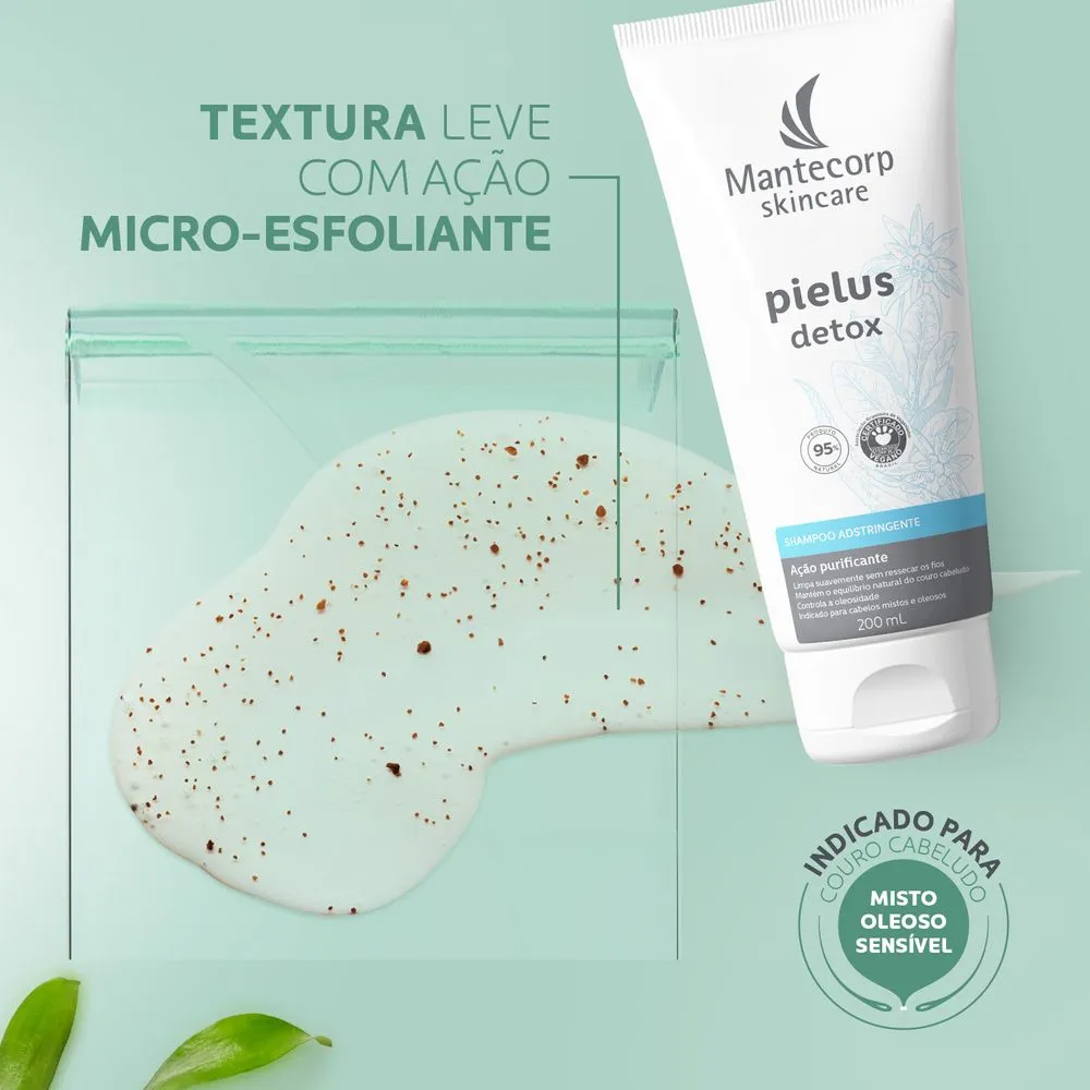 Shampoo Pielus Detox Adstringente 200ml — foto 4
