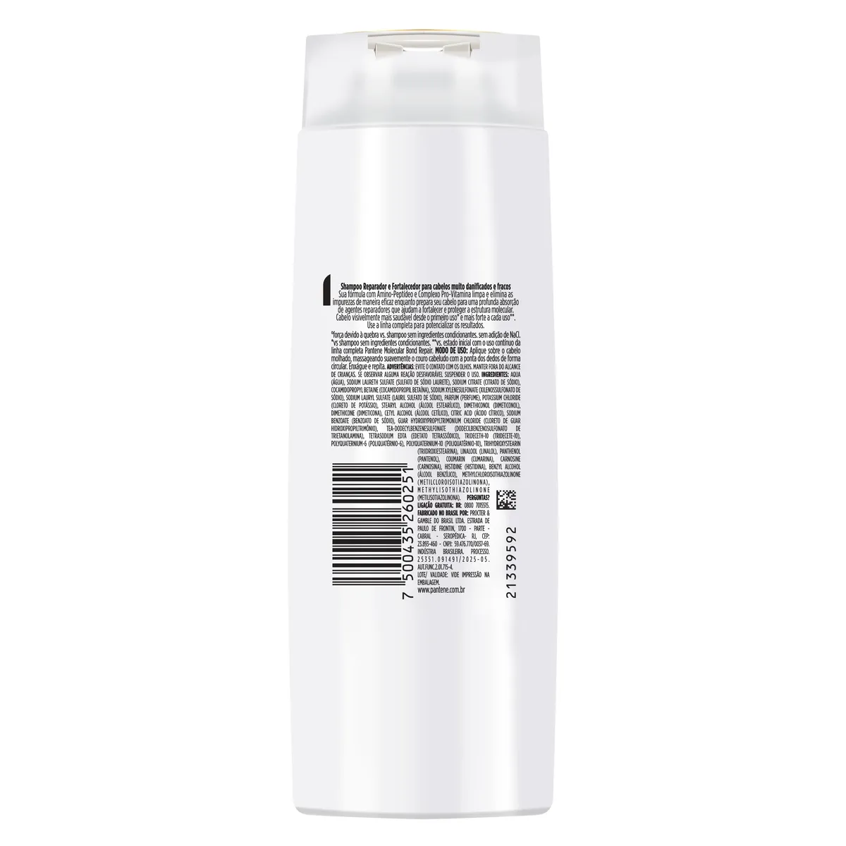 Shampoo Reparador Pantene Molecular Bond Repair 300ml — foto 12
