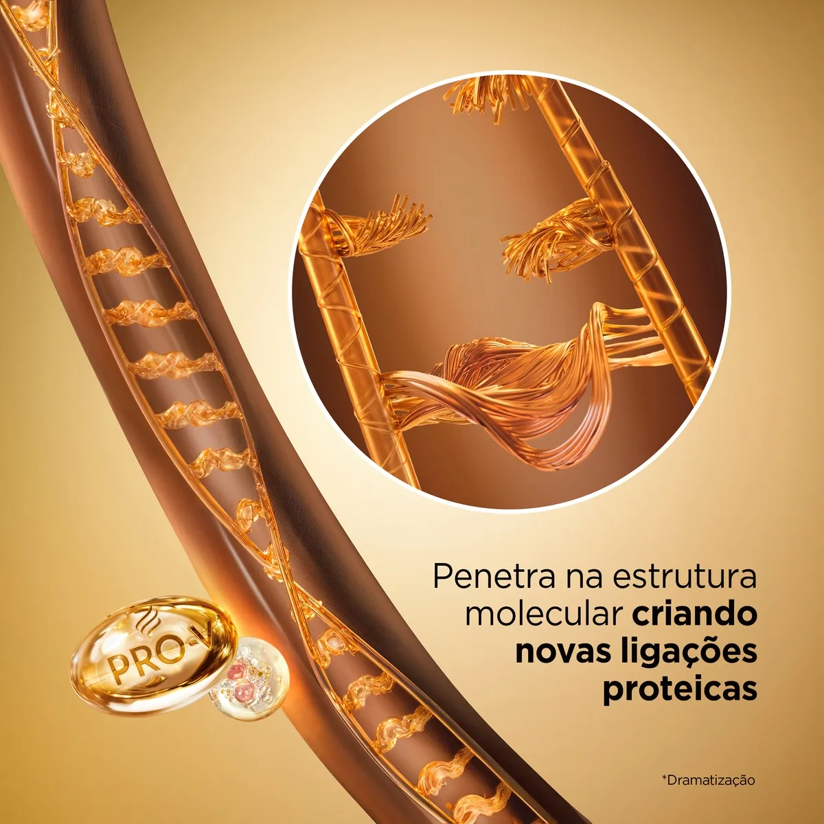 Shampoo Reparador Pantene Molecular Bond Repair 510ml — foto 8