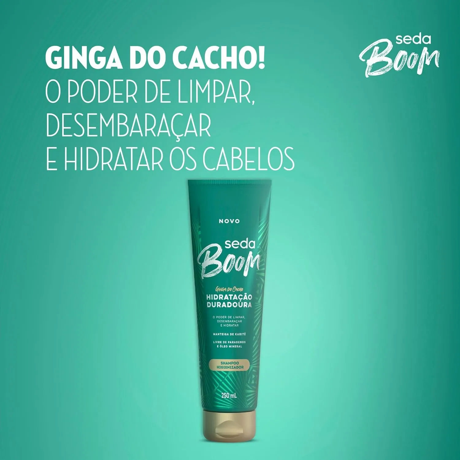 Shampoo Seda Boom Hidratação Ultradesembaraço 250ml — foto 4