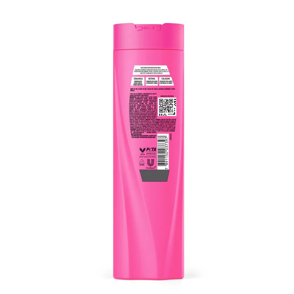 Shampoo Seda Brilho Ceramidas 325ml — foto 3