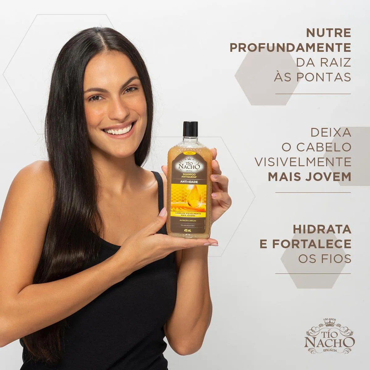 Shampoo Tío Nacho Anti-Idade 415ml — foto 4