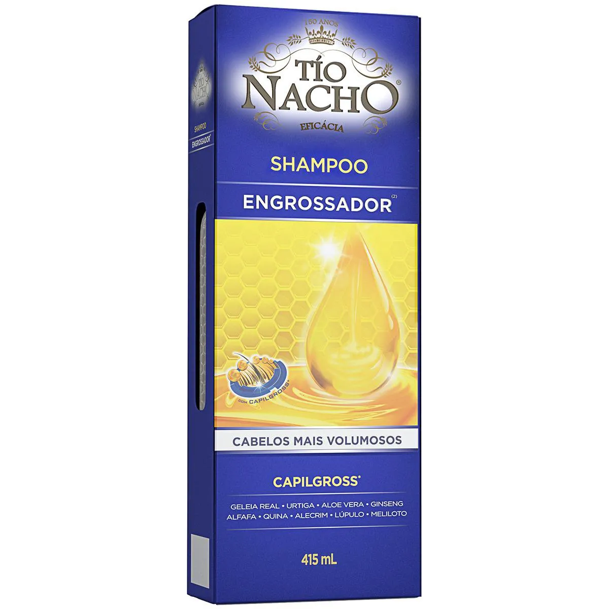 Shampoo Tío Nacho Engrossador Antiqueda Capillgross 415ml — foto 2