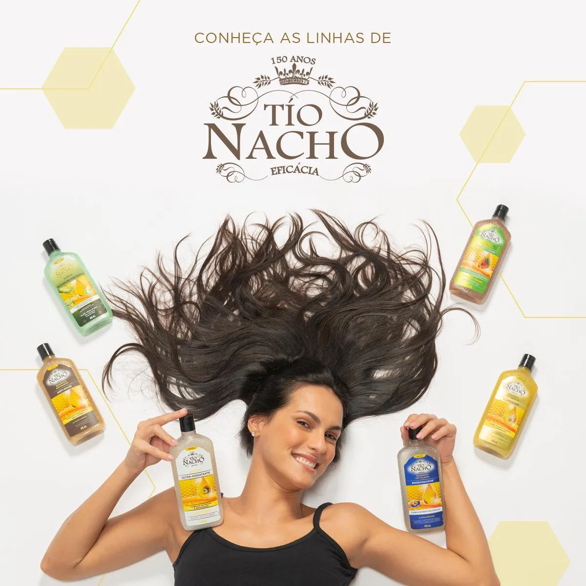 Shampoo Tío Nacho Engrossador Antiqueda Capillgross 415ml — foto 8