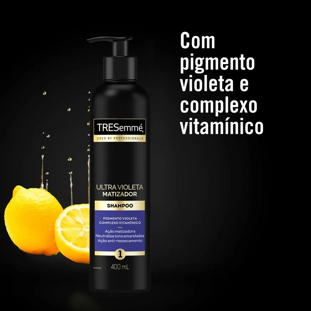 Shampoo TRESemmé Ultra Violeta Matizador 400ml — foto 6