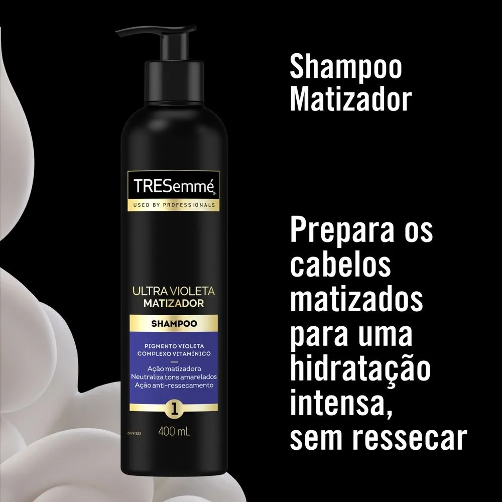 Shampoo TRESemmé Ultra Violeta Matizador 400ml — foto 7