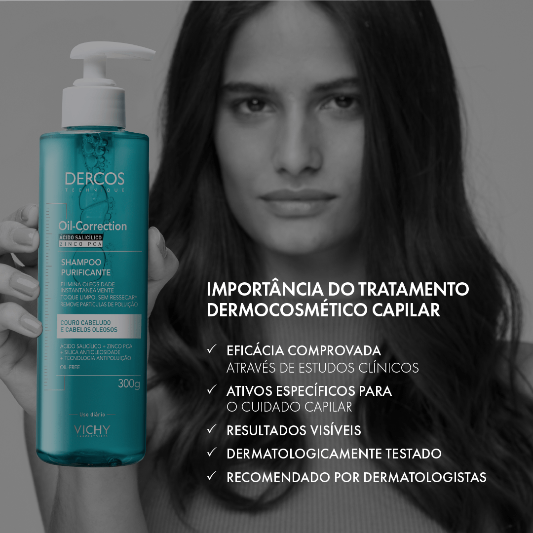 Shampoo Vichy Dercos Oil-Correction 300ml — foto 10
