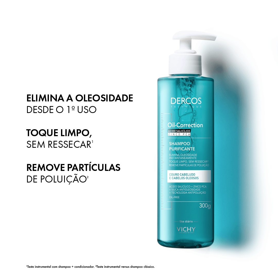 Shampoo Vichy Dercos Oil-Correction 300ml — foto 6