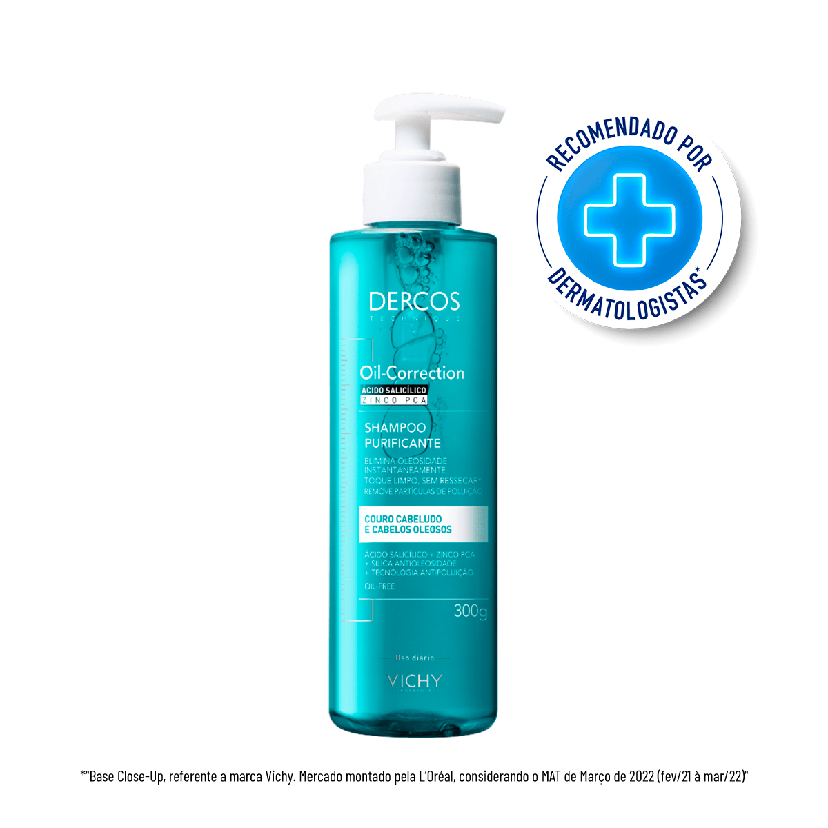Shampoo Vichy Dercos Oil-Correction 300ml — foto 2