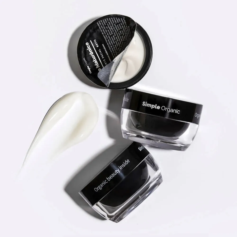 Simple Organic Hidratante Facial Acido Hialuronico 30ml — foto 2