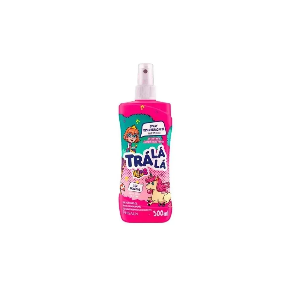 Spray Desembaraçante Infantil Trá Lá Lá Kids Hidrakids Com Queratina 300ml