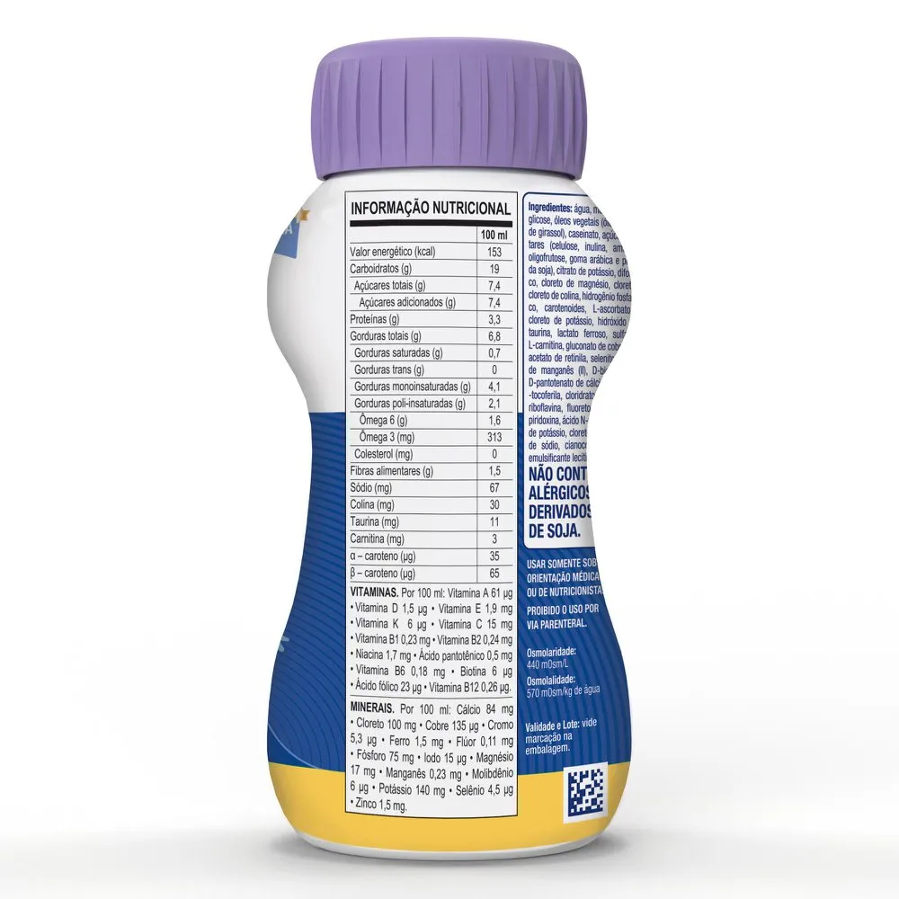 Suplemento Alimentar Infantil Fortini Multi Fiber Sabor Baunilha 200ml — foto 3