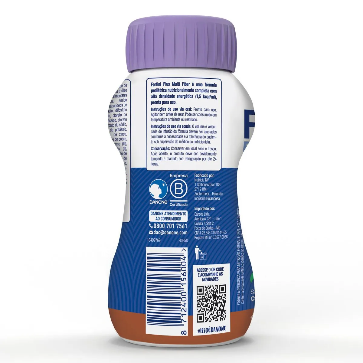 Suplemento Alimentar Infantil Fortini Multi Fiber Sabor Chocolate 200ml — foto 5