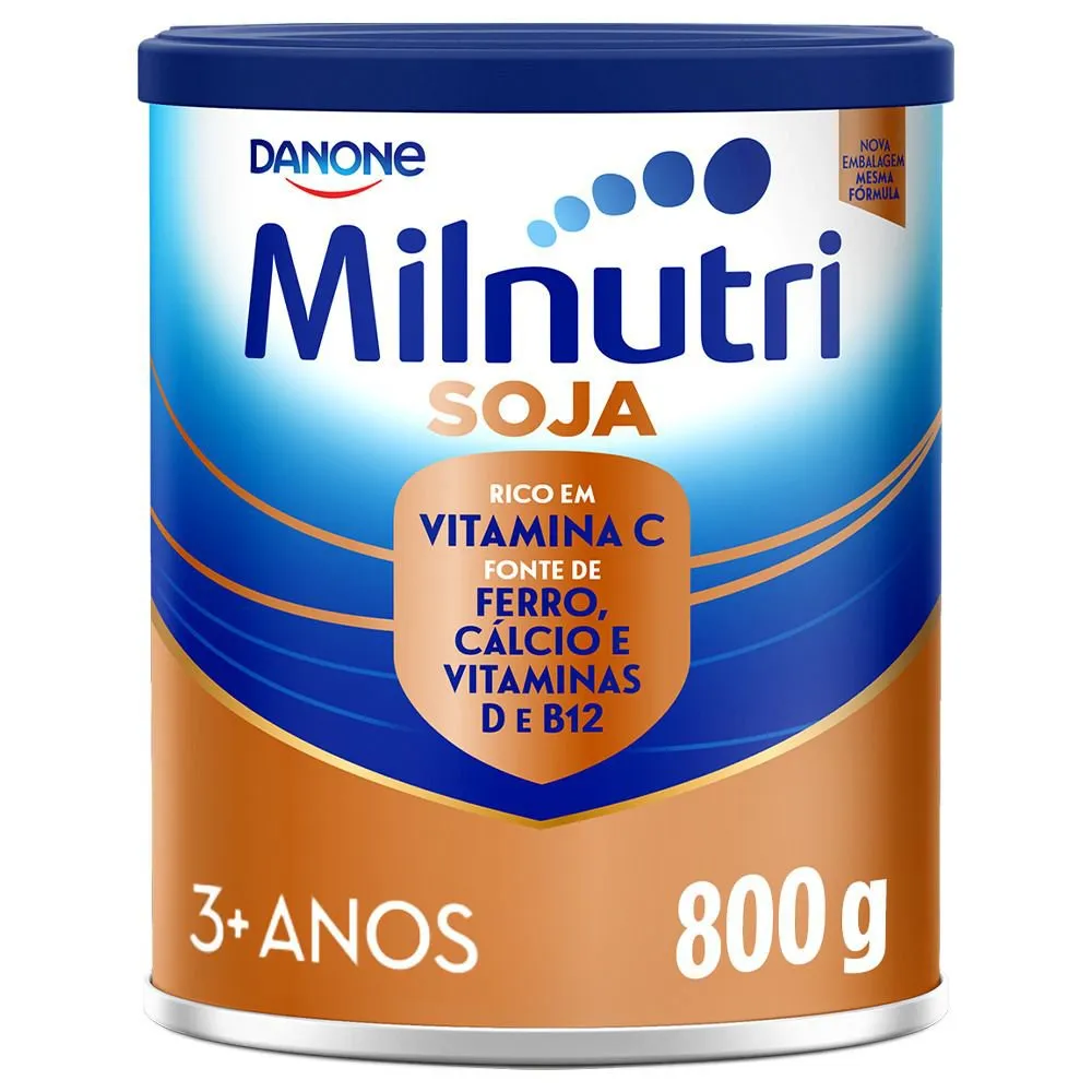 Suplemento Alimentar Infantil Milnutri Premium Soja Sem Lactose +1 Ano 800g