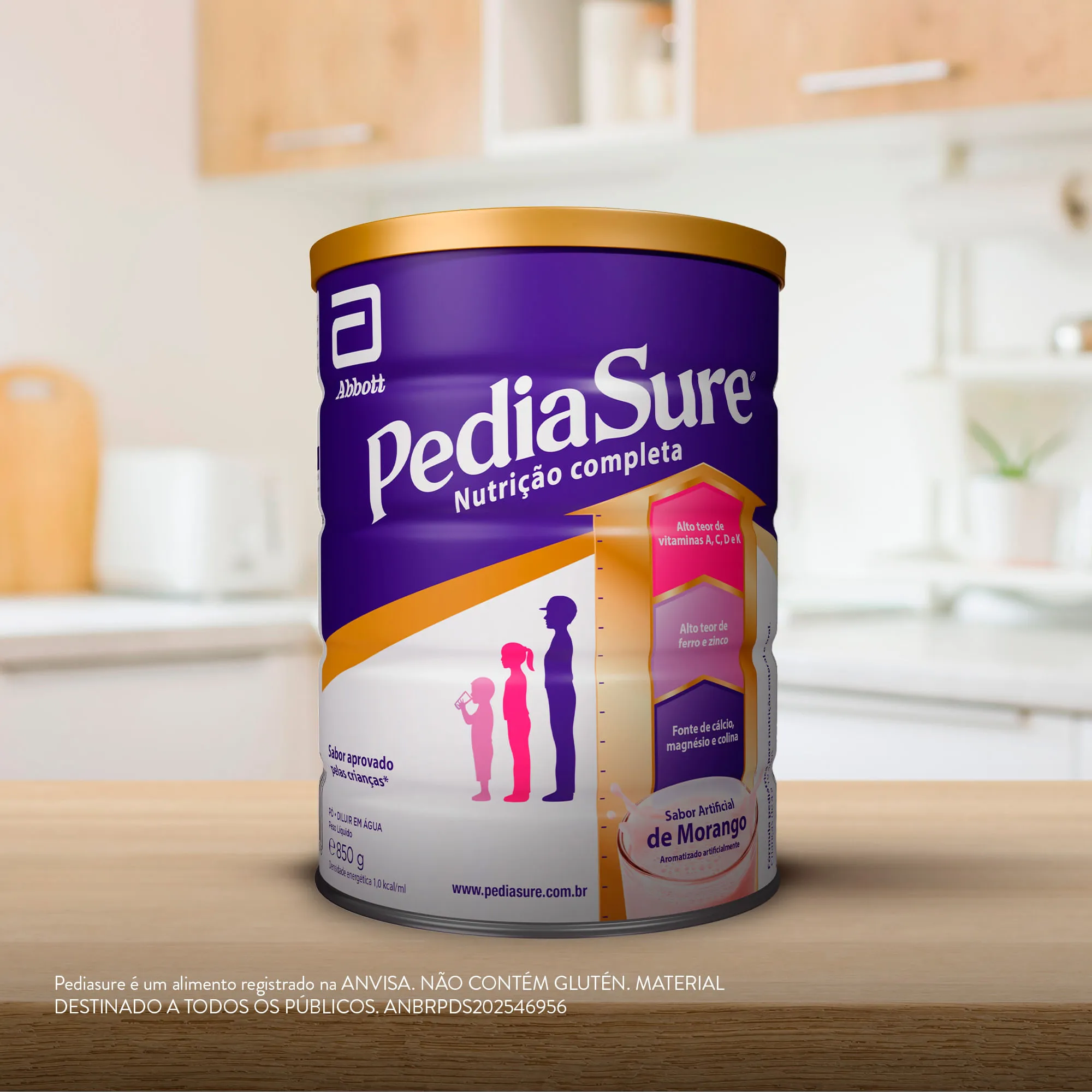 Suplemento Alimentar Infantil PediaSure Complete Sabor Chocolate +4 anos 850g — foto 5