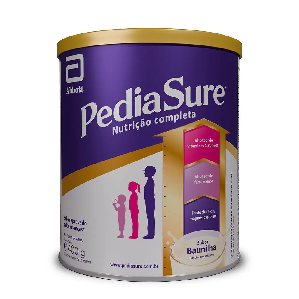 Suplemento Alimentar Infantil Pediasure Sabor Baunilha +4 anos 400g — foto 2