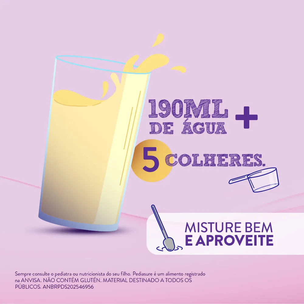 Suplemento Alimentar Infantil Pediasure Sabor Baunilha +4 anos 400g — foto 4