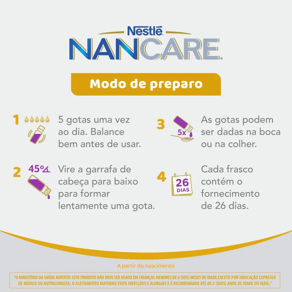 Suplemento Pediátrico NANCARE Vitamina D 5ml — foto 10