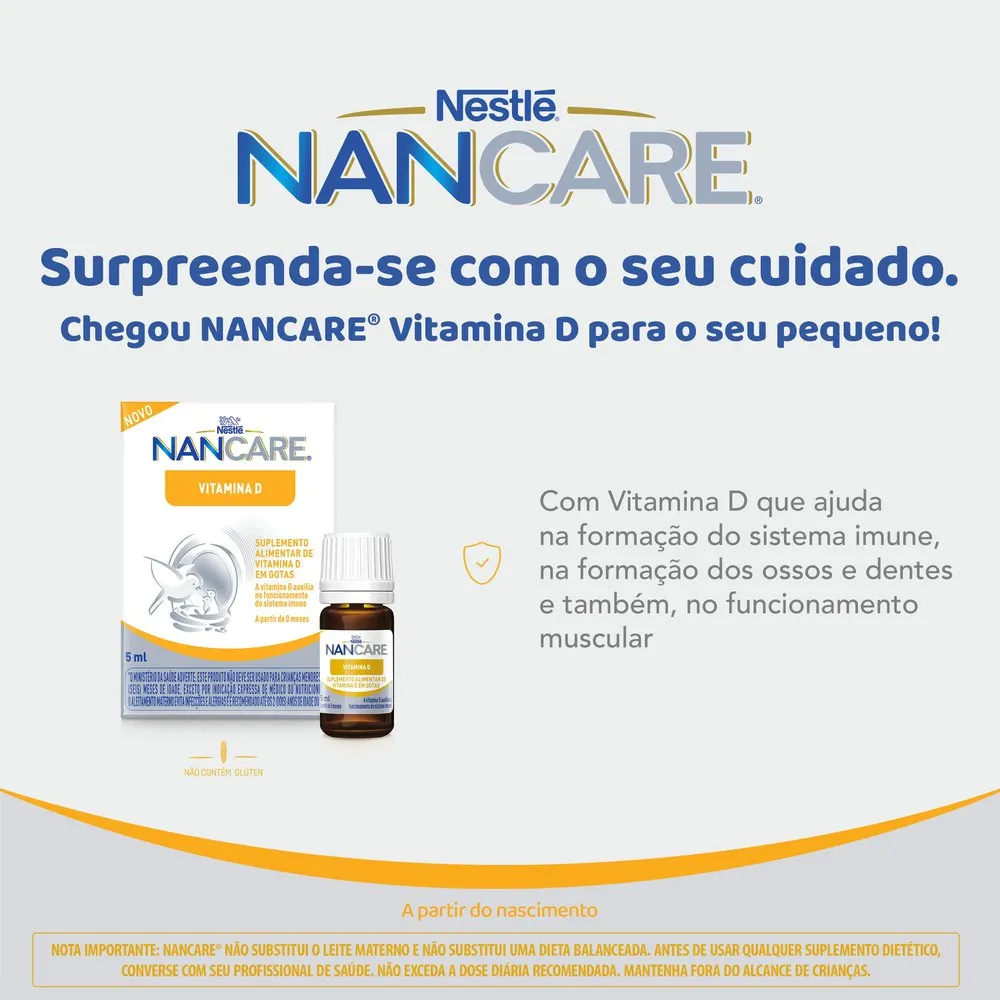 Suplemento Pediátrico NANCARE Vitamina D 5ml — foto 9