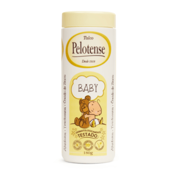 Talco Pelotense Baby Amarelo 180g