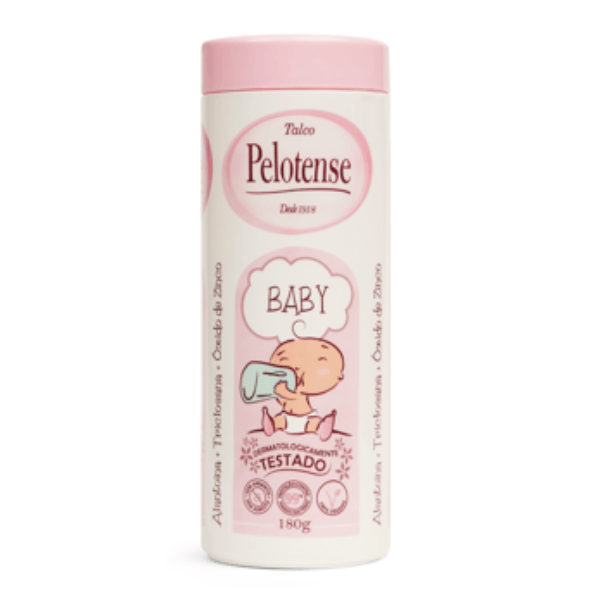 Talco Pelotense Baby Rosa 180g