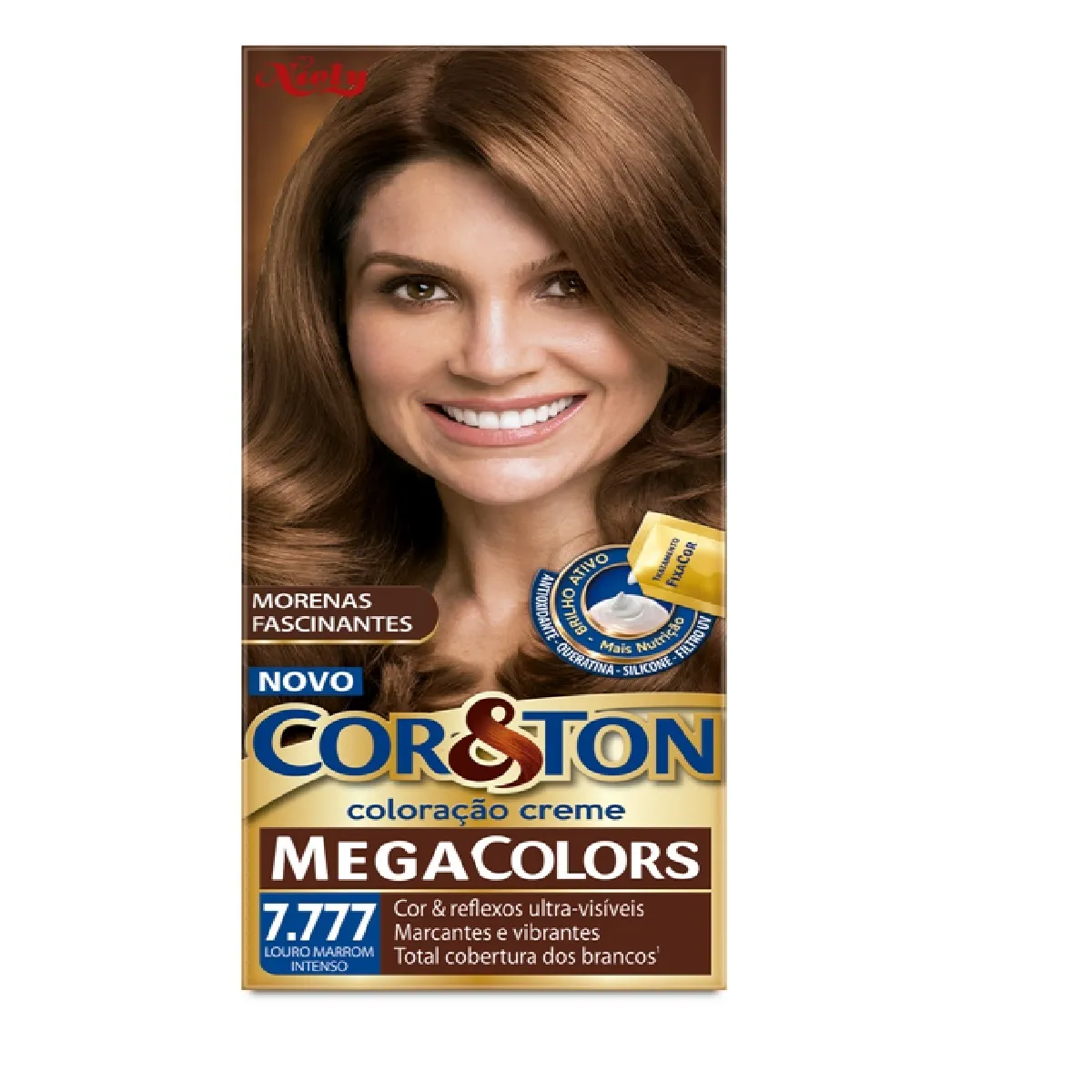 Tintura Cor&ton Mega Colors Marron Intenso 7.777