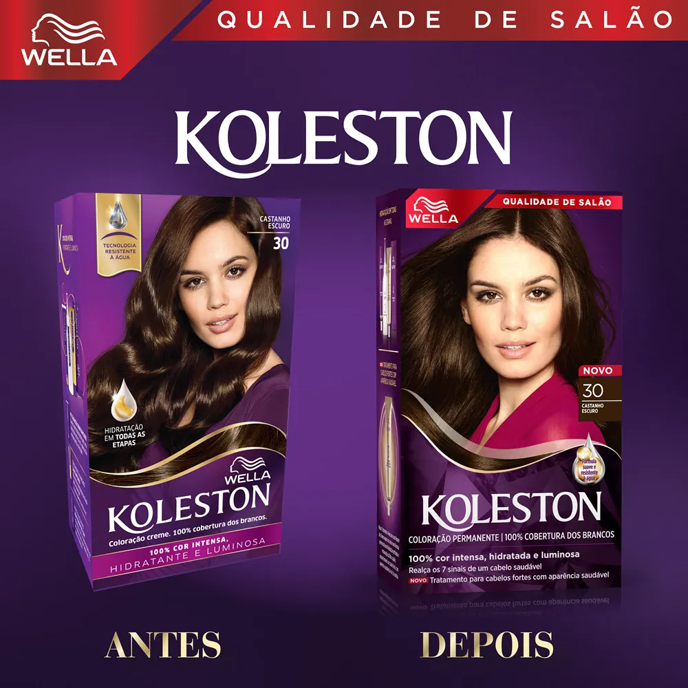 Tintura Koleston castanho Escuro 30 — foto 2