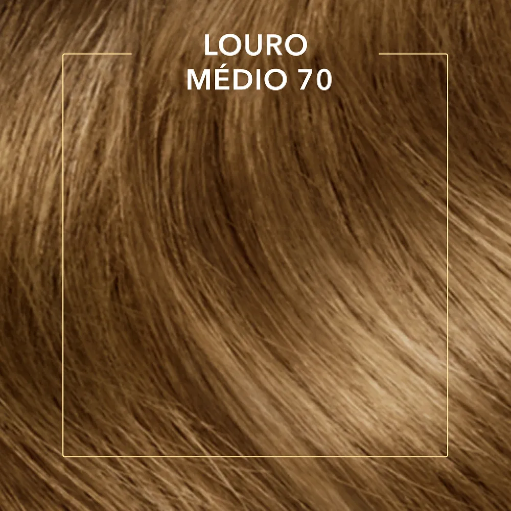 Tintura Koleston creme 70 Louro Médio — foto 3