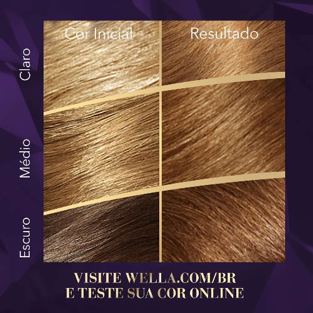 Tintura Koleston creme 77 Marrom dourado — foto 4