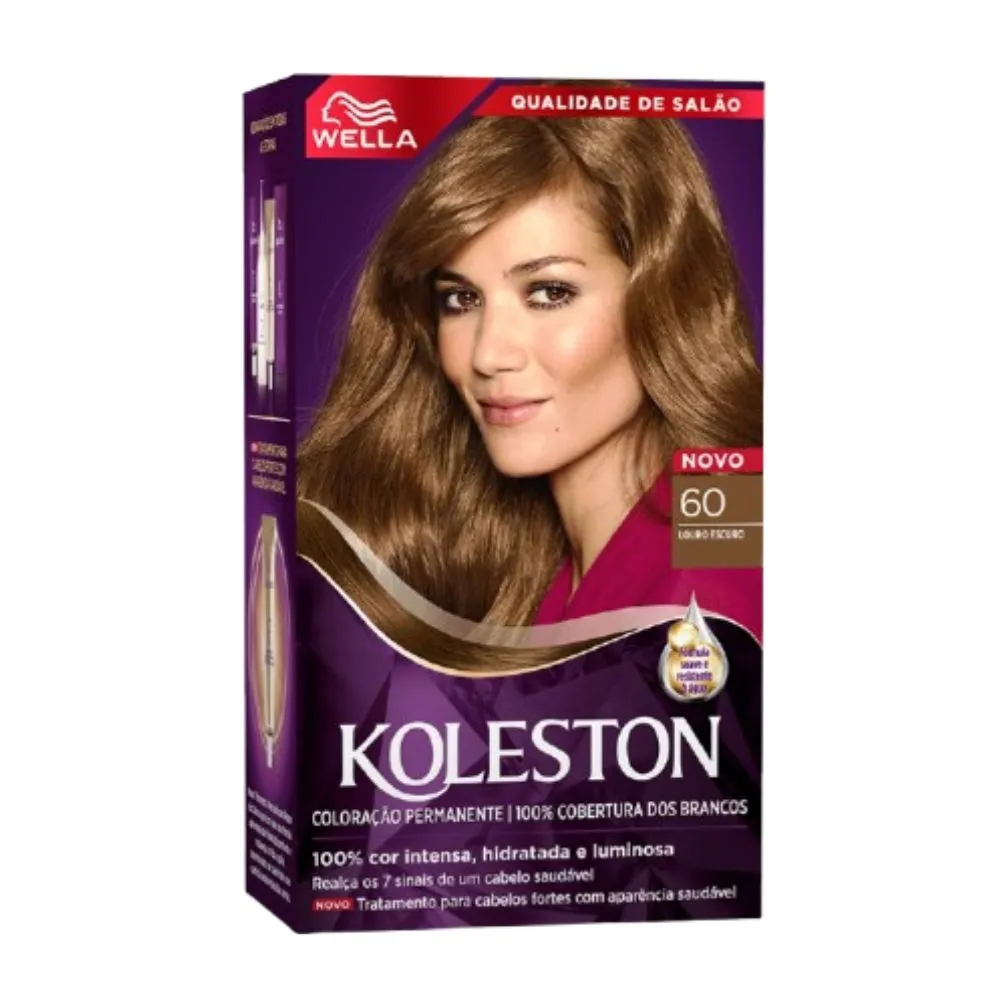 Tintura Koleston louro escuro 60