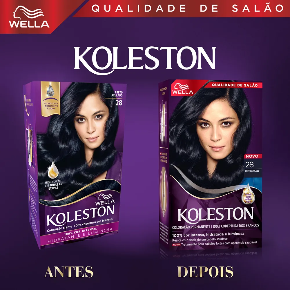 Tintura Koleston Preto Azulado 28 — foto 2