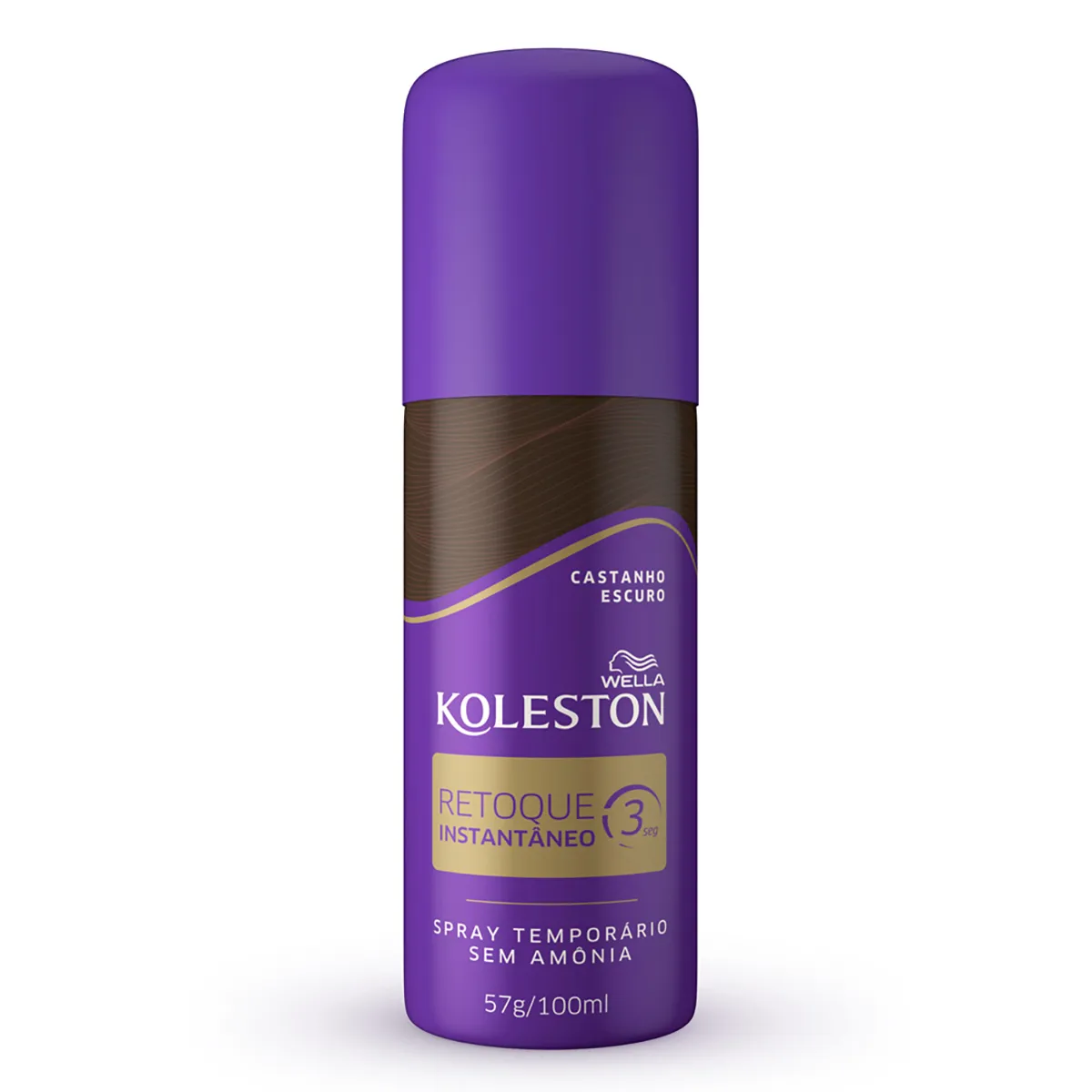 Tintura Koleston Retoque Instantaneo Cor Cartanho Escuro Spray 100ml