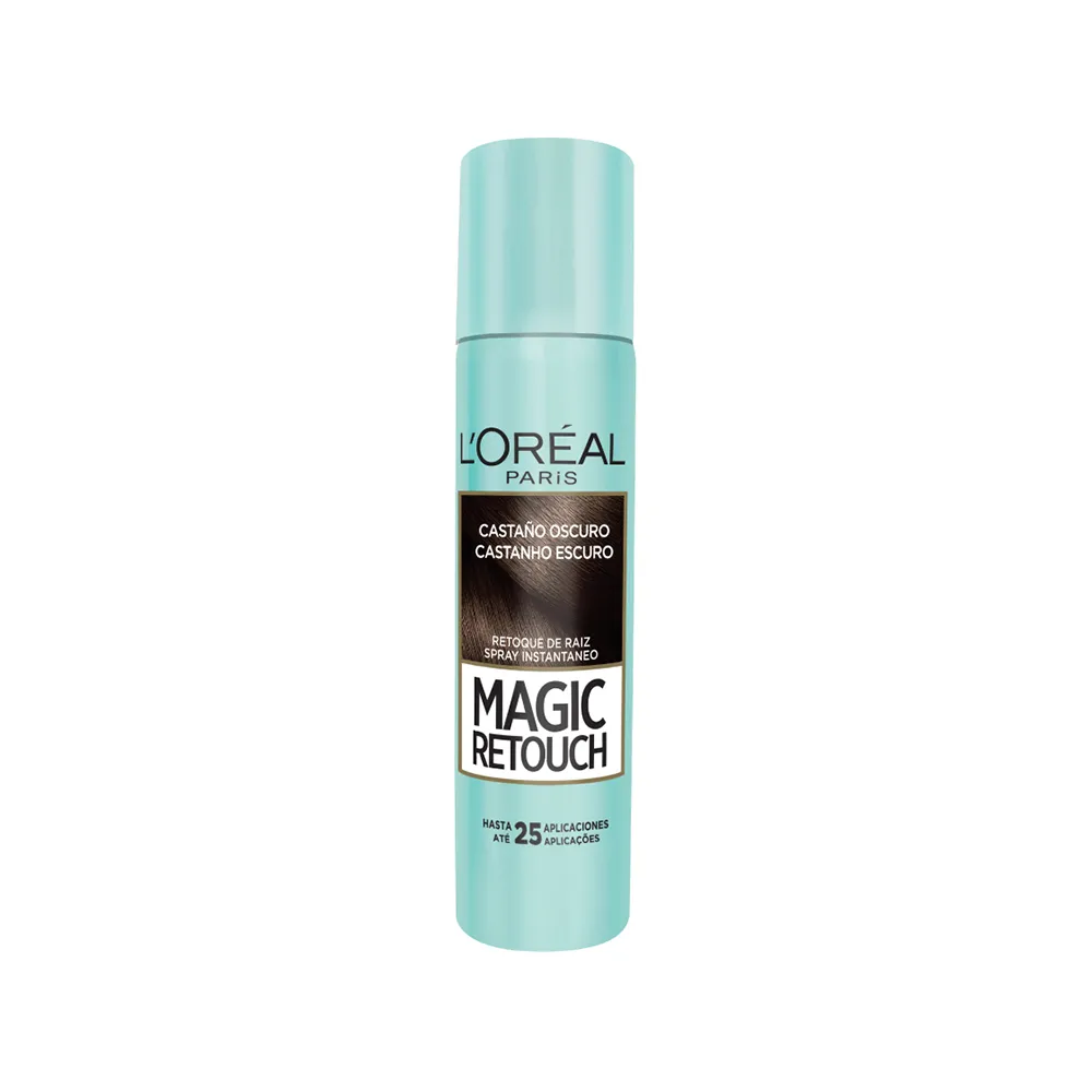 Tintura Magic Retouch Castanho Escur Spray 75ml