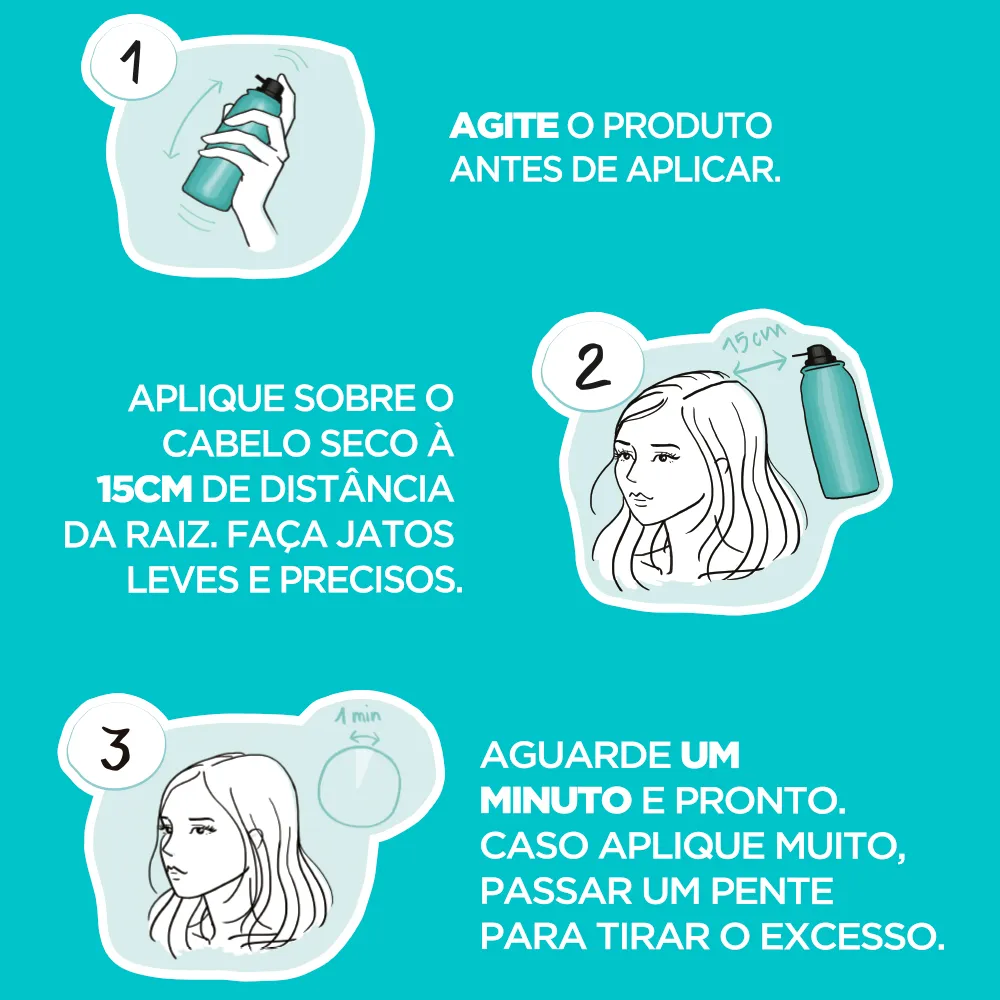 Tintura Magic Retouch Louro Escuro Spray — foto 5