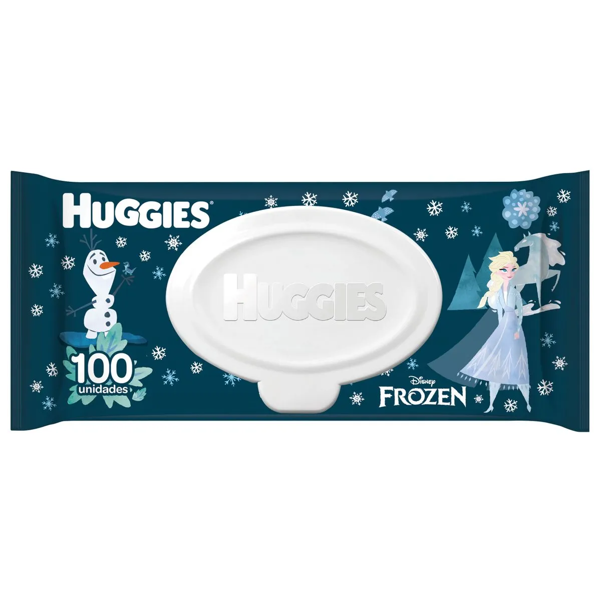 Toalha Umedecida Huggies Frozen Com 100 Unidades — foto 2